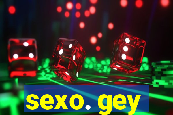 sexo. gey